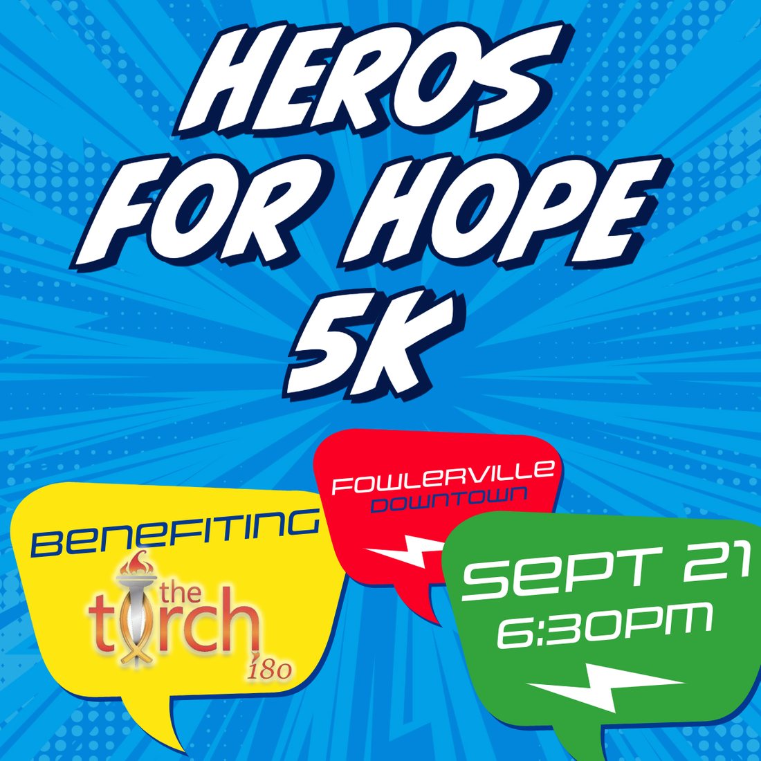 Torch 180 Heroes for Hope 5K