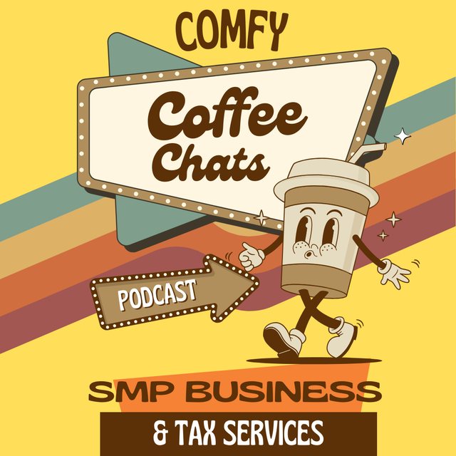 Comfy, Coffee Chats podcast cover art